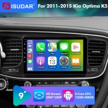 Isudar T78P 12 + 256gb Android13 Lettore radio automatico per KIA K5 Optima 3 TF 2010 - 2015 Multimedia con cornice 2K schermo CarPlay Ster