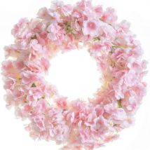 Künstliche Blumen Seide Sakura Kirsche Reben Rattan für Urlaub Garten Weihnachten Hochzeit Wand nach Hause DIY Kranz Party Dekoration