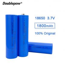 NEUER Doublepow 18650 Akku 3,7 V 1800 mAh 18650 Lithium-Akku für Taschenlampe usw. Tatsächliche Kapazität
