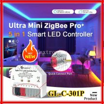ZigBee3.0 PRO + Mini 5 in 1 Controller per strisce LED APP Controllo vocale GL-C-301P/GL-RC-006Z per Dimmer RGBCCT RGBW WWCW Lampada a strisce LED