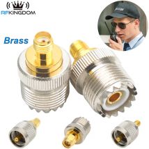 1PC Adapter żeński UHF na żeński SMA Adapter koncentryczny RF Adapter koncentryczny UHF na męskie złącze SMA SO239 dla stacji CB Radio Ham