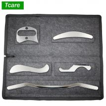 5 Teile/satz Edelstahl Gua Sha Schaben Massage Werkzeug Set - IASTM Werkzeug Set Tolles Weichgewebe Mobilisierung Werkzeug Physiotherapie