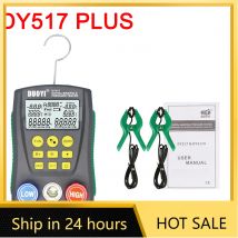 Medidor de presión DY517, probador de colector de presión de vacío Digital de refrigeración, probador de temperatura de aire acondicionado, Kit de herramientas de válvulas