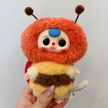 Baby Three Elf Series Plush Blind Box Toy Cute Animal Plush Doll Bag Charm Pendant Keychain Office Accompany Girl Mystery Gifts