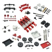 RC Auto Teile & Zubehör Metall Upgrade Spurstange Shock Spurstange Halter Shock Mount für 1/12 MN82 MN78 MN98 99S Umwandlung Teile