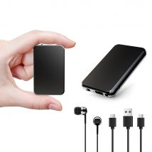 Vandlion V15 300mAh USB Flash 32G 64G 128GB Cyfrowe rejestratory aktywowane głosem 29H Ciągłe urządzenie do nagrywania dźwięku na dyktafonie
