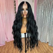 Super Long 30inch 250%Density Full End Loose Deep Wave 1X4 U Part Wig Indian Remy 100% Human Hair V Part Wigs For Black Women