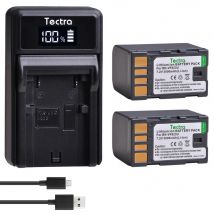 BN-VF823U BN-VF823 BNVF823 Batería + Cargador USB LED para JVC GZ-HM200 GY-HM170 JY-HM85 JY-HM95 GR-DA30 GZ-MG130AC GY-HM150EC