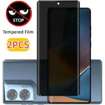 2 pezzi di vetro temperato anti-peep per Motorola Edge 60 Stylus 30/40/50 Neo 50/40 Pro 30 50 Ultra 60 Fusion protezioni per lo schermo privacy