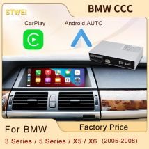 Wireless CarPlay For BMW CCC 3 5 Series X5 X6 E90 E91 E92 E93 E60 E61 E70 E71 E72 Car Play Android Auto Front RearCamer