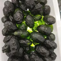 53g Natürliche Seltene Raw Grün Moldavit Kristall Die Tschechischen Meteorit Energie Stein Original Edelstein Sammlung Entgegenwirken Böse Kraft