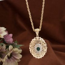 Sunspicems Marokko Lange Anhänger Halskette Arabisch Frauen Halskette Gold Farbe Kaftan Pullover Kette Braut Hochzeit Schmuck Geschenk