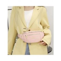 Women Waist Bag Fanny Pack Zipper Chest Bag Female Banana Bag Money Pouch Travel Shoulder Purse Belly Pocket Hip Bum Bag