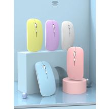Wireless Bluetooth-compatible Mouse Portable Ergonomic Computer Mice For Laptop iPad Tablet PC Mobile Phone Office Gaming Mouse