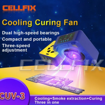 Mechaniker CUV-3 kühlung härtung ventilator handy reparatur uv härtung lampe 3-in-1 kühlung und rauch abluft ventilator schnell trocknende werkzeuge