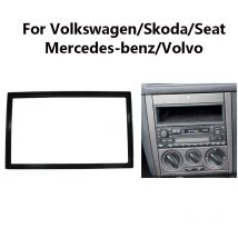 Doppel 2 Din Audio Fascia Für VW Passat B5 Bora Golf IV Radio CD GPS DVD Stereo CD Panel Dash mount Installations Trim Rahmen Kit