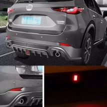 1PCS, Für Mazda CX-5/2022 2023 2024 Jahr ABS Hinten Lip Diffusor Splitter Zubehör Auto Spoiler Körper kit CX5