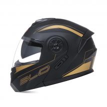 BLD spersonalizowane motocyklowe kask fullface mężczyźni kobiety moda podwójny obiektyw kaski
