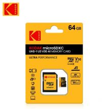 KODAK Micro SD 512GB 256GB Karta pamięci DO 100MB/s C10 U3 32GB 64GB 128GB Karta TF 4K HD Do