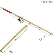 1Pc 1:12 Miniature Fishing Tool Model Fishing Rod Pole Dollhouse Toy Dolls House