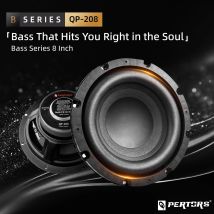 8-inch High Power Subwoofer Easy to Install Deep 4ohm Bass Automotive Woofer Speaker Modification