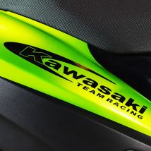 Adesivi per la modifica del motociclo Kawasaki TEAM RACING decalcomanie Decorative impermeabili