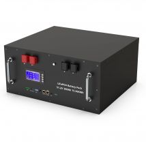 LiFePO4 48V 300AH 15KWH Battery 51.2V 100AH 200AH Lithium Solar Battery 6000+ Cycles With 16S 200A BMS For Inverter  EU Stock