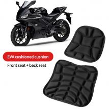 Cuscino per sedile moto Nero Coprisedili comodi e traspiranti Tappetini Accessori per bici elettriche per motocicli