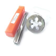 UNC tap and die American Standard unified thread tap die set UNC 3/8 1/4 5/16 7/16 machine taps Dies sets UNF 1/2 9/16 5/8 3/4