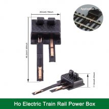1:87 zug Modell Schienen Zug Junction Box Ho Track Power Streifen Ho Modell Zug Sets DIY Modell Machen Kits