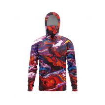 Langarm Angeln Shirts Männer Sonnenschutz Hoodie Maske All-in-one Angeln Kleidung Jagd Camping Angeln T-shirt Upf