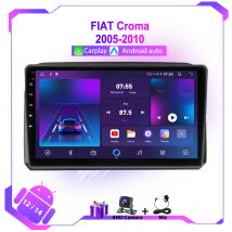 Carplay Für Fiat Croma 2005-2010 Android Auto Auto Radio Multimedia Video Player WIFI 4G Autoradio Navigation GPS FM Kopf Einheit