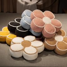 40/50 cm Blumen-Sitzkissen, 5-Blütenblatt, gefülltes Plüsch-Pflanzenkissen, dekoratives Bodenstuhl-Sofa, Party-Requisite, Damen-Geschenk