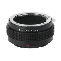 SHOTEN-Adaptador de lente PK a NZ, cámara Pentax K a Nikon Z Zf Zfc Z30 Z5 Z50 Z6 Z7 Z6II Z7II Z8 Z9