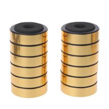 12 Pieces Plastic Frame Speaker Stands Feet Pads Durable Sturdy Foot Mats Reduce Interference Solid Spare Parts