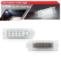 2x Led Porta di Cortesia Interno Tronco Bagagli Portaoggetti Luci Per Alfa Romeo Giulia 952 Giulietta 940 147 159 MiTo Brera Spider