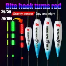 Wędkarstwo Inteligentny elektroniczny czujnik grawitacyjny Float Led 2g 5g 7g 10g Świetna wyporność 2024 Pose Bobbers z baterią CR425 Glow Stick