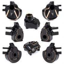 Brass Weights Knuckles Portal Cover Diff Cover for Axial 1/10 Capra SCX10 III AR45 Poratl Axle