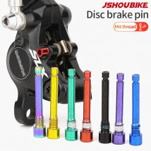JSHOUBIKE Bicycle Steel Bolt Disc Brake Caliper Bolt Fixing Pin Inserted Into Caliper Hexagonal Screw Fixing Bicycle Parts