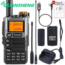 Quansheng UV K5 (8) Walkie Talkie Am Fm Dwukierunkowe Radio Komutator Stacja Ham Bezprzewodowy Zestaw Odbiornik Dalekiego Zasięgu Quansheng UV-K6