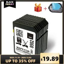 Tarjeta SD América del Norte 2023 para Chevrolet GMC sistema de navegación de coche GM 8561-8592 mapas Sat Nav 32GB película antiniebla gratis