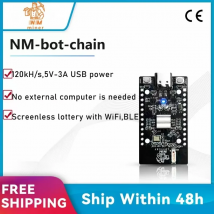 Neuer offizieller NMMiner-Bot-Chain-Glücks-Weihnachtsgeschenk-Glücks-BTC-Solo-Lotterie-Ticket-Miner 117KH * 8=936KH/s höherwertiger Nerdminer v2