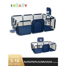 IMBABY Baby Playpen Safety Barrier Fence Larger Children's Playpens Kids Fence Dry Pool For Newborn Playground for Children
