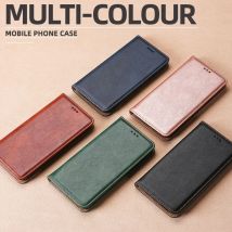 Per POCO X7 Pro 5G Custodia in pelle Flip per telefono Business Protect Custodia a portafoglio per Xiaomi Poco X7 M7 Pro Poco C75 Custodia a libro magnetica