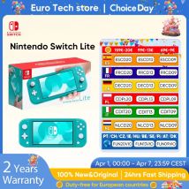 Consolas Nintendo Switch Lite - 32GB Batería 3570mah 5.5'' Compacto y liviano Controladores integrados Juegos compatibles