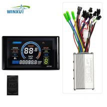 24V 36V 48V 250W 350W E-bike Motore Brushless Controller di Azionamento Universale SW900 Display LCD a Colori Set per Mountain Bike Elettrico