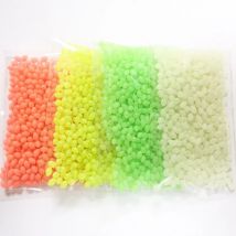 2024 neue Angeln Perlen weiche Perlen gewellt im Dunkeln leuchtende Perlen 500 teile/los