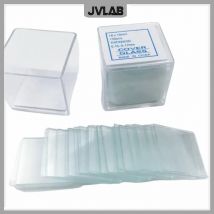 Mikroskop-Anstecknadel, Mikroskop-Glasobjektträger, quadratisch, Coverglas, 18 x 18 mm, 20 x 20 mm, 22 x 22 mm, 24 x 24 mm, 24 x 32 mm, 24 x 40 mm, 100 Stück