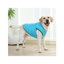 Large Dog Jacket Reversible Pet Dog Clothes For Small Big Dog Winter Warm Waterproof Puppy Coat Golden Retriever Bulldog Costume