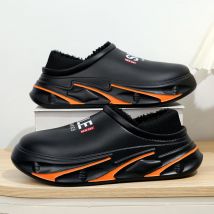 Winter männer Warme Hausschuhe Baumwolle Hausschuhe Wrap Heels Indoor Outdoor Warme Schuhe Neue Männer Frauen Schlafzimmer Hause Plüsch Warme Hausschuhe